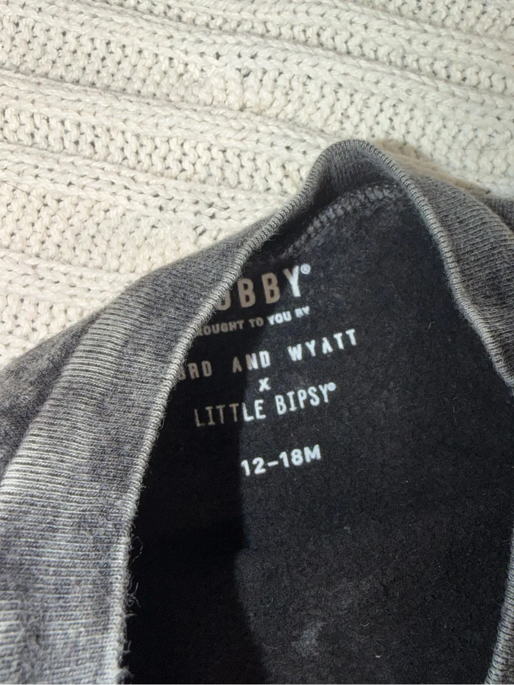 Little Bipsy outfit with Black Ribbed Kids Leggings